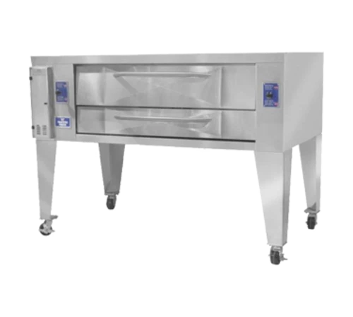 Horno comercial para cubierta de pizza Bakers Pride Y-600, gas Nat. Foto 1 de 1