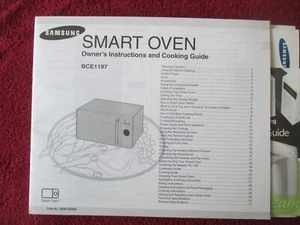 Original Samsung Smart Oven BCE1197 Manual de instrucciones - Imagen 1 de 1