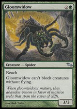 Magic the Gathering MTG Gloomwidow (117) Shadowmoor   NM