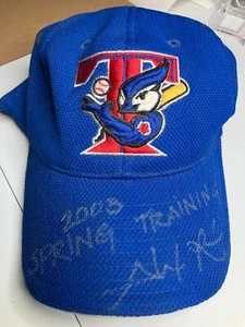 Toronto Blue Jays Alex Rios Game Worn 2003 Spring Training Hat - Bild 1 von 5