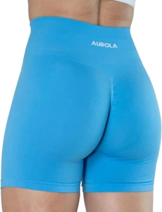 Intensify Workout Shorts for Women Seamless Scrunch Short Gym Yoga Running Sport - Picture 1 of 12