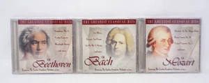 Greatest Classical Hits Music CD Lot (3) Beethoven, Bach, Mozart London Symphony - Picture 1 of 3