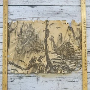 Vintage Joel Beck Drawing Poster - Picture 1 of 15