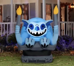 5.5 Ft Disney’s Haunted Mansion LED GARGOYLE Airblown Lighted Yard Inflatable - Picture 1 of 4