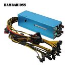 2400W Graphics Card Server Power Supply Support 110V-270V For 8 Graphics Card