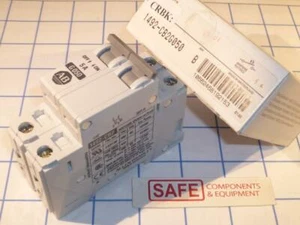 AB 1492-CB2-G050 Ser-B Miniature Circuit Breaker 2-Pole 5A 480VAC DIN Rail L23-8 - Picture 1 of 4