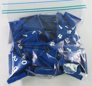 TRI-OMINOS Replacement Pieces *PARTS ONLY* #4420 - 56 Pieces - Picture 1 of 2
