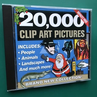 Computer Shopper 20,000 CLIP ART PICTURES CD-ROM People Animals Landscapes 2003 - Image 1 of 4