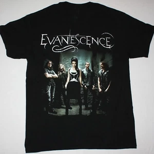 T-SHIRT Evanescence Band nera manica corta dalla S alla 5Xl maglietta unisex TD85 - Foto 1 di 4