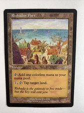 MTG Rishadan Port Mercadian Masques 324/350 Regular Rare LP/MP