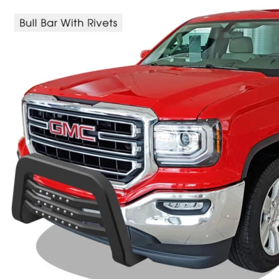 2007-2018 Silverado/Sierra 1500 | APS | Black | Grille Guard Bull Bar - Image 1 of 4