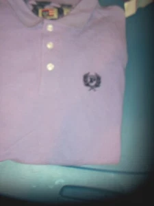 NWT PHAT FARM Light Purple Cotton Polo Shirt - SIZE LARGE - Picture 1 of 2