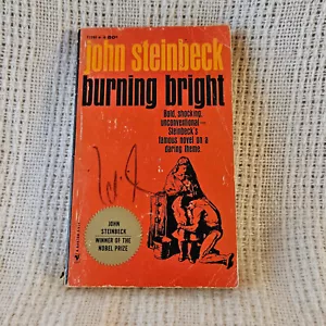 Burning Bright by John Steinbeck, Vintage Bantam Paperback, 1962, Free shipping. - Imagen 1 de 9