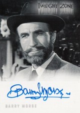 THE TWILIGHT ZONE SERIES 4 SCIENCE AND SUPERSTITION - A66 BARRY MORSE AUTOGRAPH