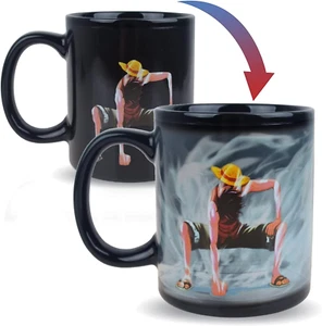 Color Changing Coffee Mug Heat-Sensitive Reactive Ceramic Cup Magic Funny Anime - Picture 1 of 12