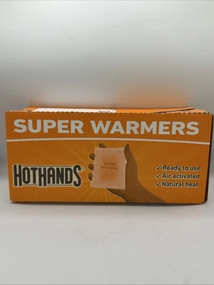 HotHands Súper Calentadores de Cuerpo y Manos - 18 Horas (Paquete de 40) NUEVO Foto 1 de 2
