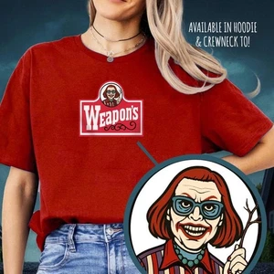Funny Horror Parody Tee Shirt, Weapons Movie Shirt, Halloween - Bild 1 von 7