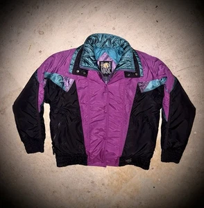 Vintage Damen Hot Music Skijacke Small - Bild 1 von 11