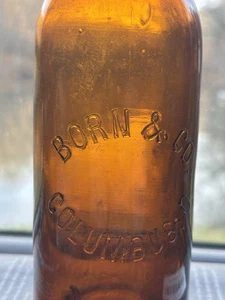 Born & Co; Columbus OH Amber Bierflasche - Bild 1 von 9