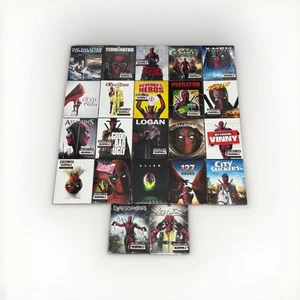 Deadpool Photobomb Walmart Exclusive Set of 22 Blu Ray Alternate Slip Covers - Picture 1 of 2