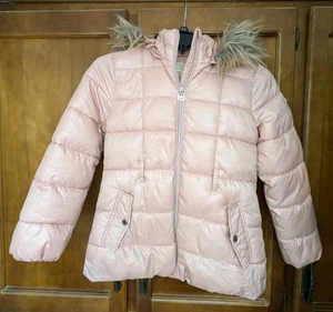 Michael Kors Kids Rose Gold Coat Size 10/12 - Picture 1 of 5