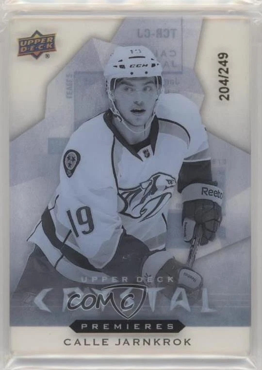 2014-15 Upper Deck Trilogy Crystal Rookies Tier 2 /249 Calle Jarnkrok #TCR-CJ RC - Image 1 of 2