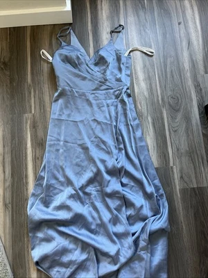 NWT AZAZIE Women’s Bridesmaid Wedding Party Chiffon Formal Gown Dress Size A8 - Image 1 of 2