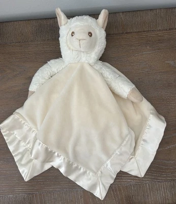 Bearington Bebé Peluche Llama Manta de Seguridad Lovey Acurrucado Lil' Alma Satinado 18 pulgadas Foto 1 de 4