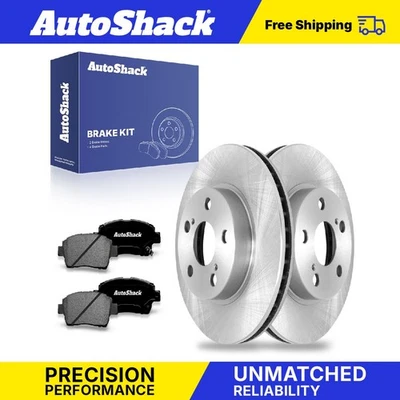 Front Brake Rotors Premium Ceramic Pads for 2004-2009 Toyota Prius 1.5L - Image 1 of 4