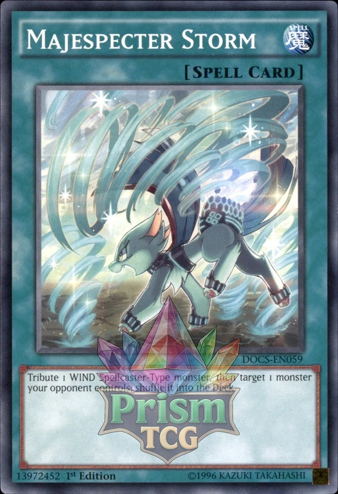 1st Ed Majespecter Storm DOCS-EN059 Yugioh - Image 1 of 1