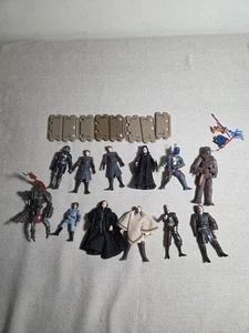 Star Wars Figure Lot Of 12 Figures Plus Misc Accessories - Picture 1 of 7