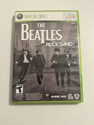 The Beatles Rock Band Xbox 360 Completo CIB con Manual Probado Harmonix EA Music Foto 1 de 3