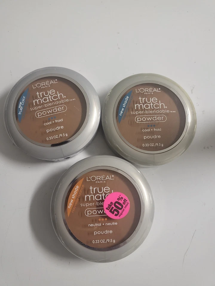 (LOT OF 3) L'Oreal True - Match Super-Blendable - Cool & Neutral - Image 1 of 1