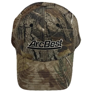Sombrero de camuflaje ArcBest malla espalda adulto correa ajustable espalda camuflaje nuevo sin etiquetas Foto 1 de 4