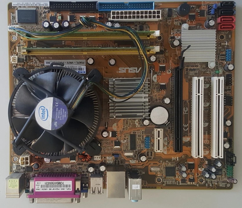 MAINBOARD ASUS 🧩 Scheda Madre ASUS P5KPL-VM – Socket LGA775 – Perfetta - Immagine 1 di 1