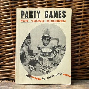 Party Games For Young Children by Jayne Grey 1950s Games Nostalgia - Picture 1 of 10