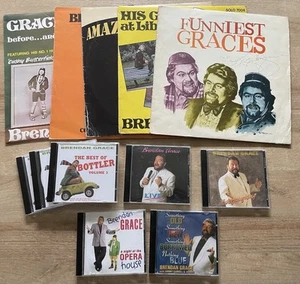 Brendan Grace Collection 5 x LPs And 7 x CDs LP Signed Irish Comedy - Picture 1 of 19