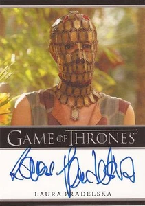 Juego de Tronos Temporada 2 - Tarjeta Autógrafa Laura Pradelska "Quaithe" - Imagen 1 de 1