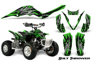APEX PRO SHARK MXR 70 90 GRAPHICS KIT DECALS STICKERS BOLT THROWER GREEN - Picture 1 of 1