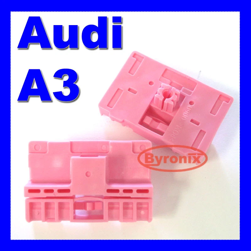 AUDI A3 A6 FRONT LEFT RIGHT WINDOW REGULATOR CLIPS FRONT 1996 - 2003 Plastic - Image 1 of 1