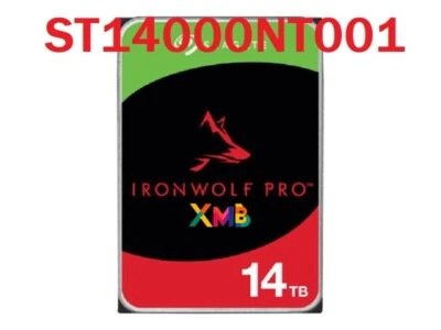 Seagate IronWolf Pro ST14000NT001 3.5" SATA 6Gb/s 7200 rpm 14TB Hard drive HDD - Image 1 of 4