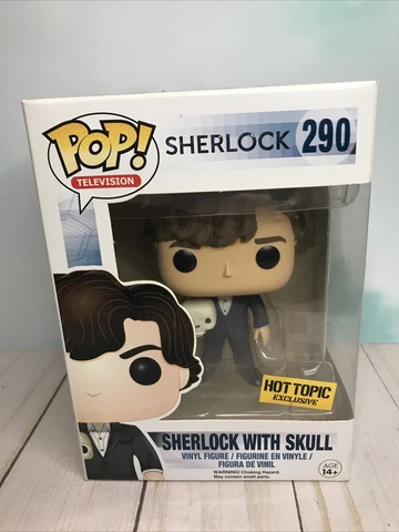 Funko POP! Television Sherlock Holmes (with Skull) #290 Vinyl Figure Cover