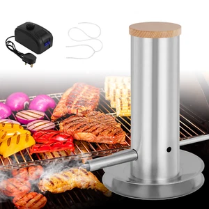 Electric Cold Smoke Generator Wood Pellets Outdoor Smoker Grill Barbecue Tool - Picture 1 of 12
