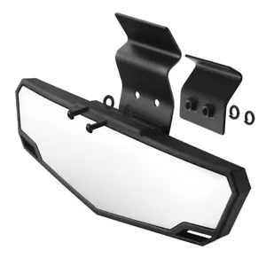 Center Rear View Mirror For Polaris Ranger 570 900 1000 Crew/Can Am Defender UTV - Picture 1 of 7