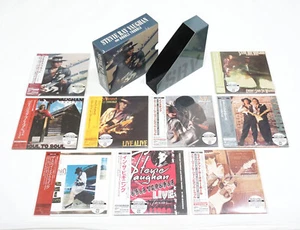 Stevie Ray Vaughan - Mini LP CD 9 Titles Set + Promo Box Paper Sleeve Obi Japan - Picture 1 of 20