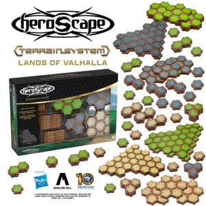 Heroscape: Lands of Valhalla Terrain Expansion System Renegade Hex Modular - Imagen 1 de 7
