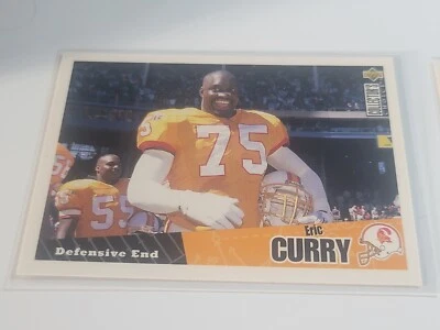 ERIC CURRY 1996 Upper Deck CC #136.  BUCS - Image 1 of 2