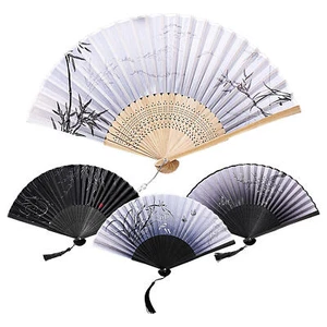 Chinese Style Foldable Handheld Fan Eastern Ancient Fan Cosplay Gatherings Fans - Picture 1 of 11