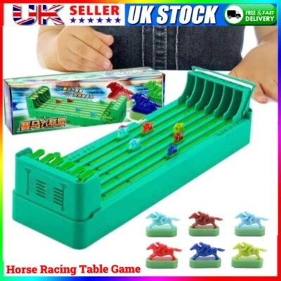 2024 Tabletop Horse Racing Game Competitive Board Games Develop Mind Christmas - Image 1 of 4