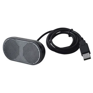 Portable Mini External USB Stereo Computer Speaker 2 Channels Loudspeaker Laptop - Picture 1 of 5